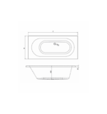 bea lezeca kada s oblogom 160x75 1 1